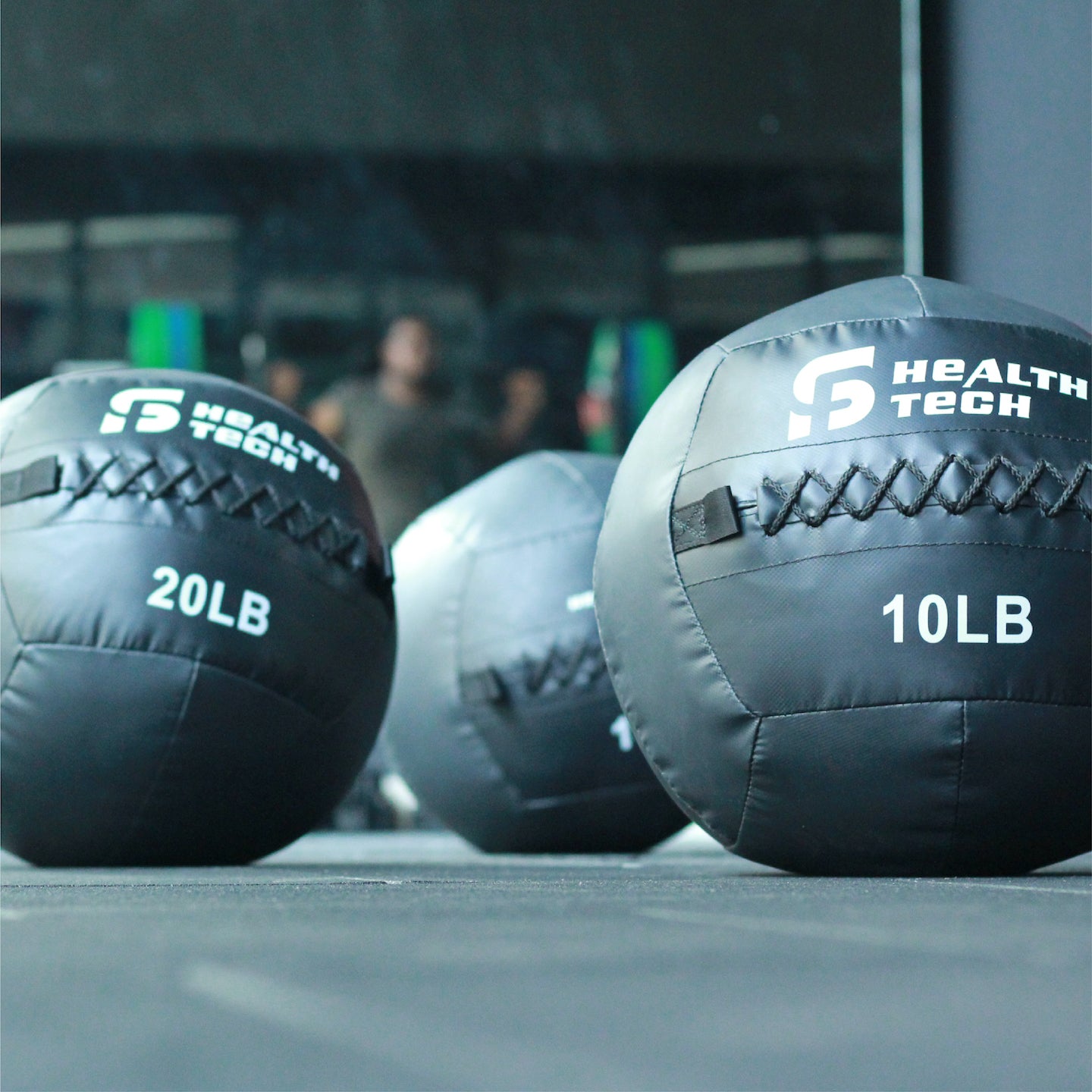 10 LB and 20 LB Wall Balls by SF HealthTech