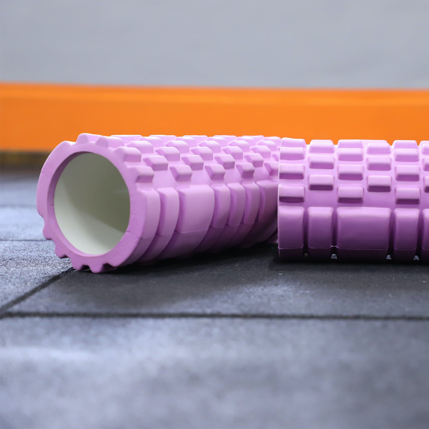EVA Exercise Foam Rollers in purple colour - SF HealthTech