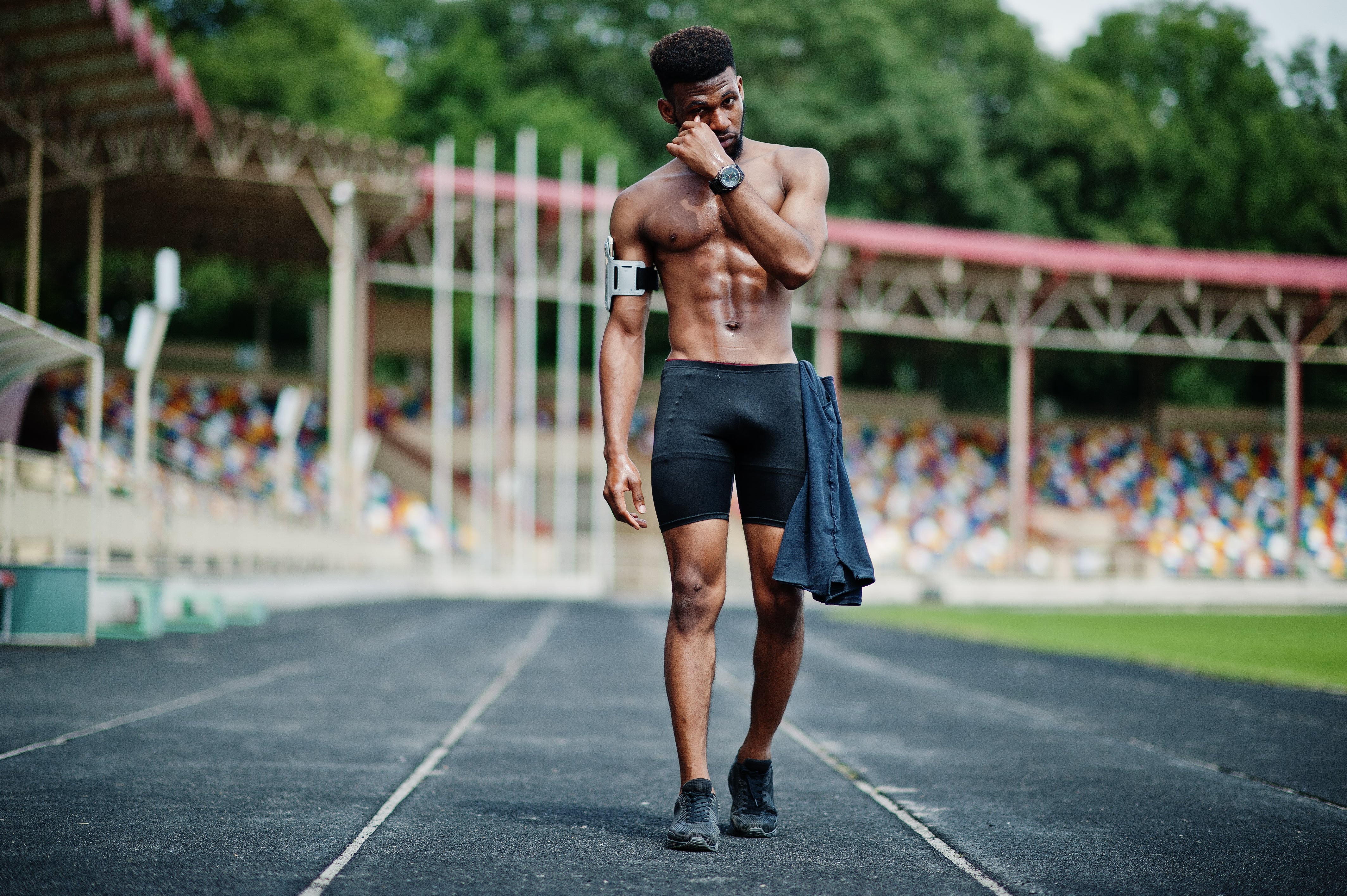 Athletic Build Men Fitness Body Men